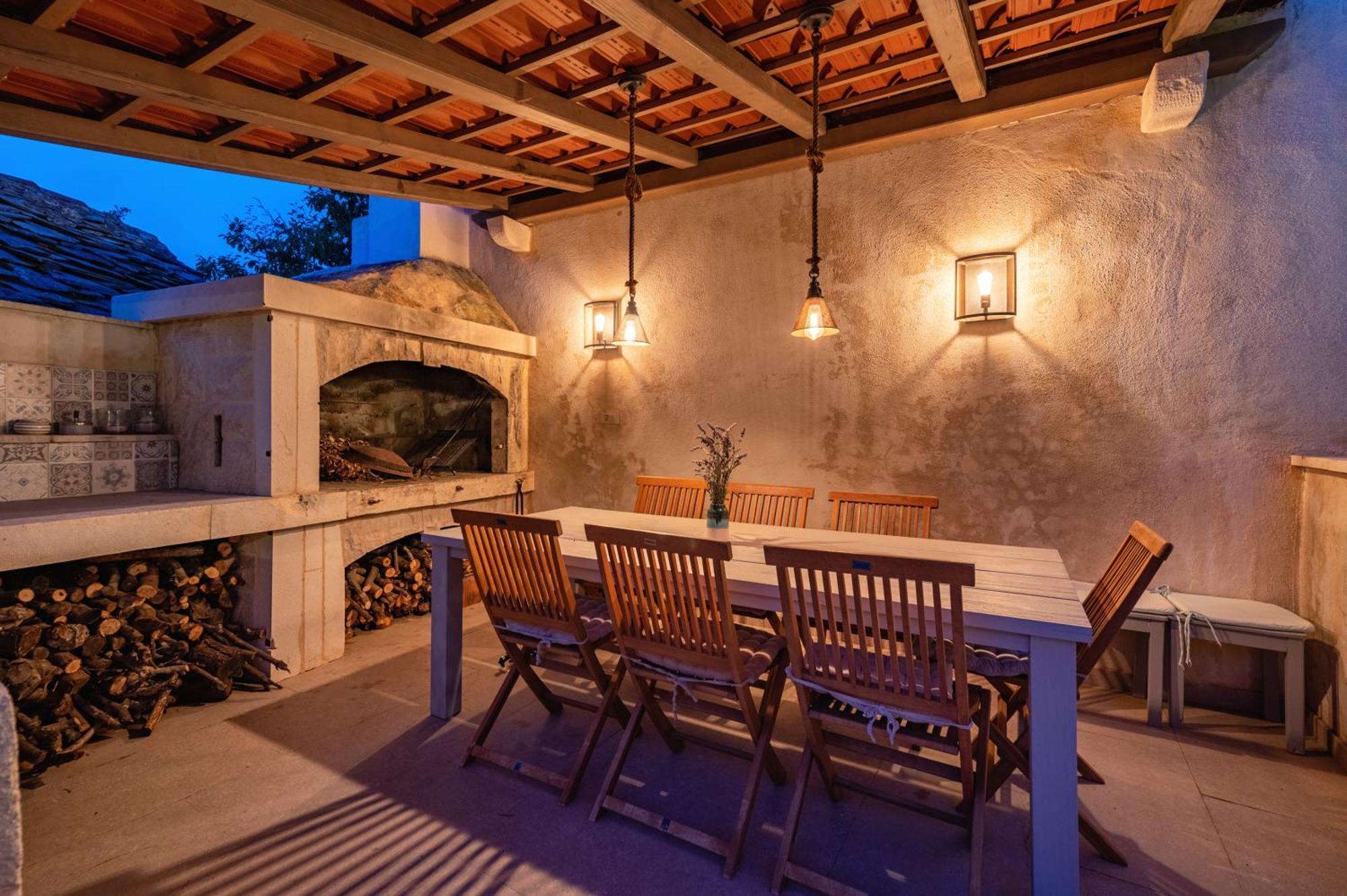 Villa Komelo Škrip Esterno foto