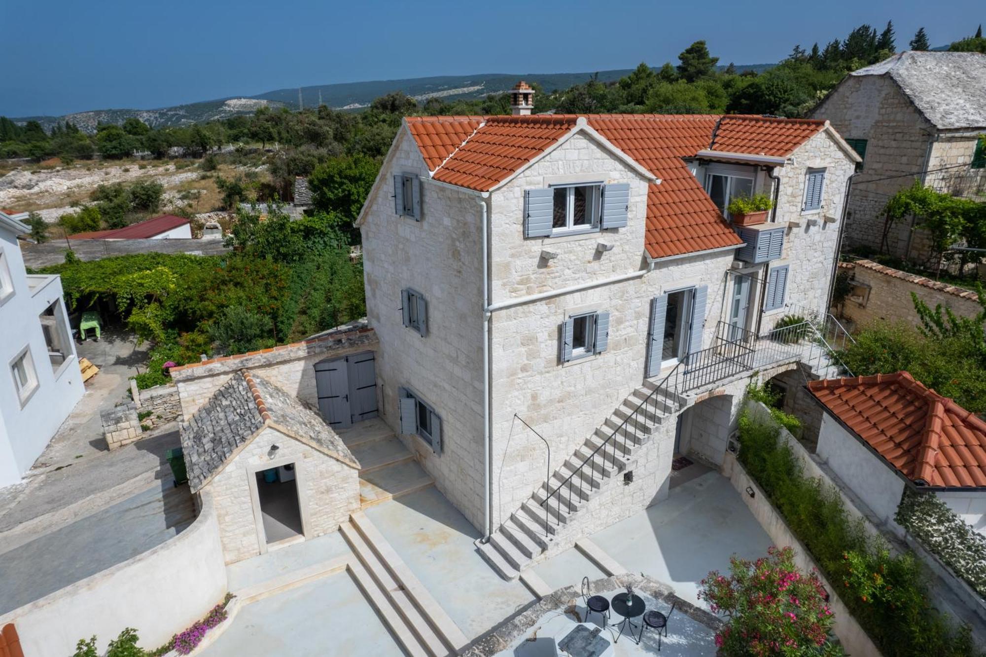 Villa Komelo Škrip Esterno foto