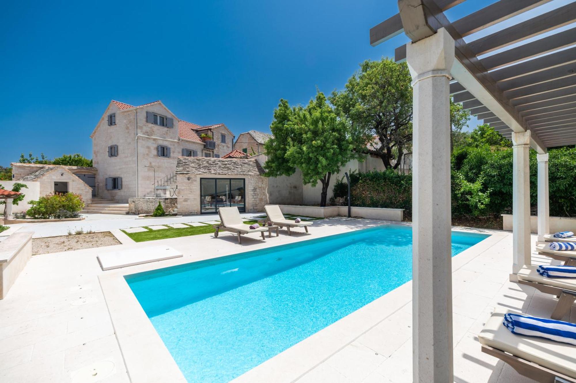 Villa Komelo Škrip Esterno foto