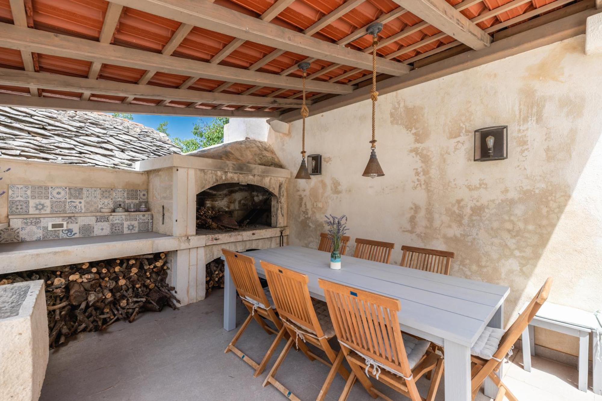 Villa Komelo Škrip Esterno foto