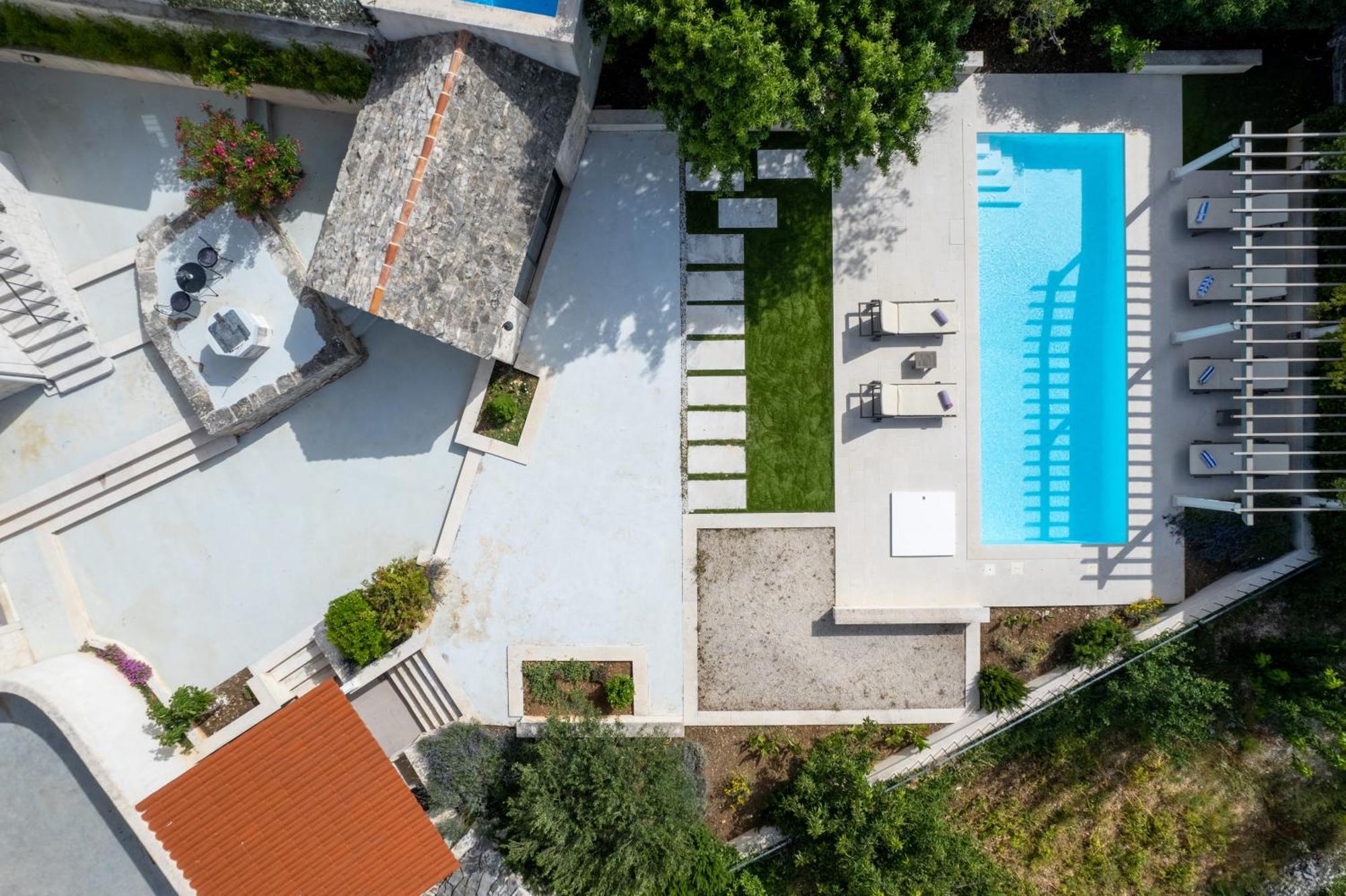 Villa Komelo Škrip Esterno foto