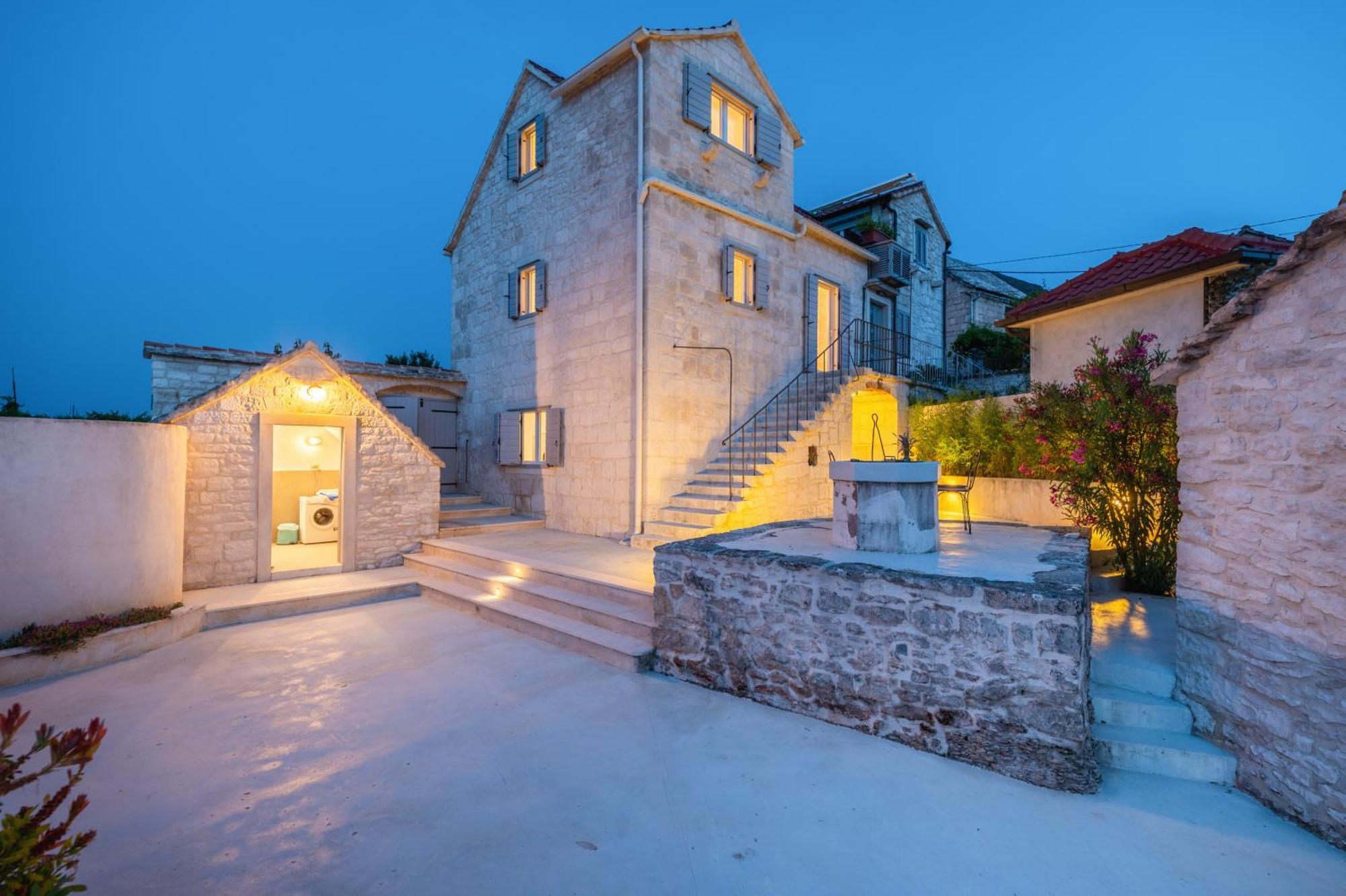 Villa Komelo Škrip Esterno foto