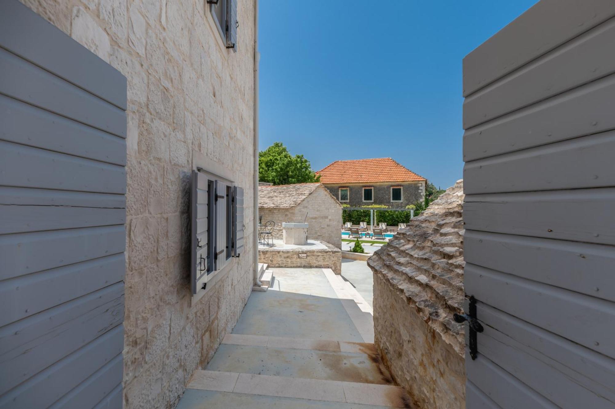 Villa Komelo Škrip Esterno foto