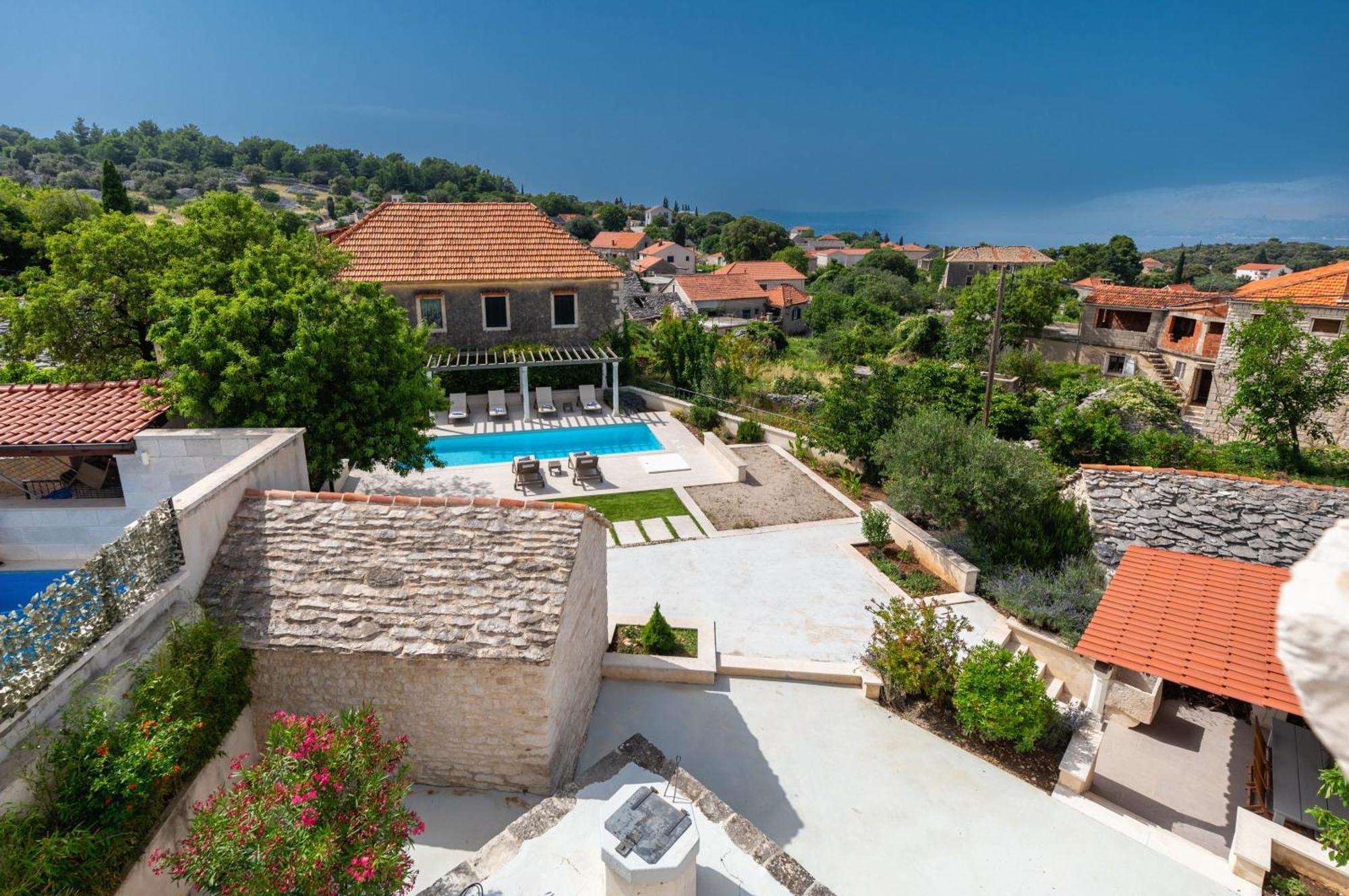 Villa Komelo Škrip Esterno foto